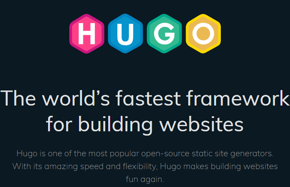 Hugo Screenshot 1