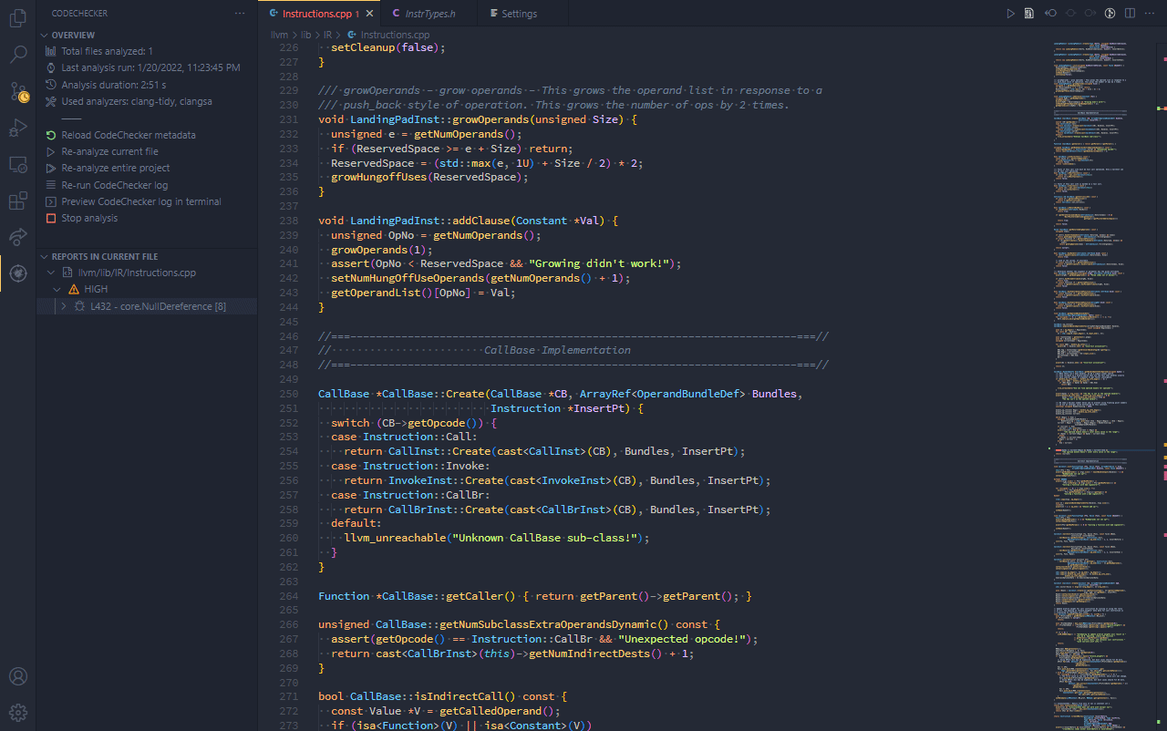 File analysis
