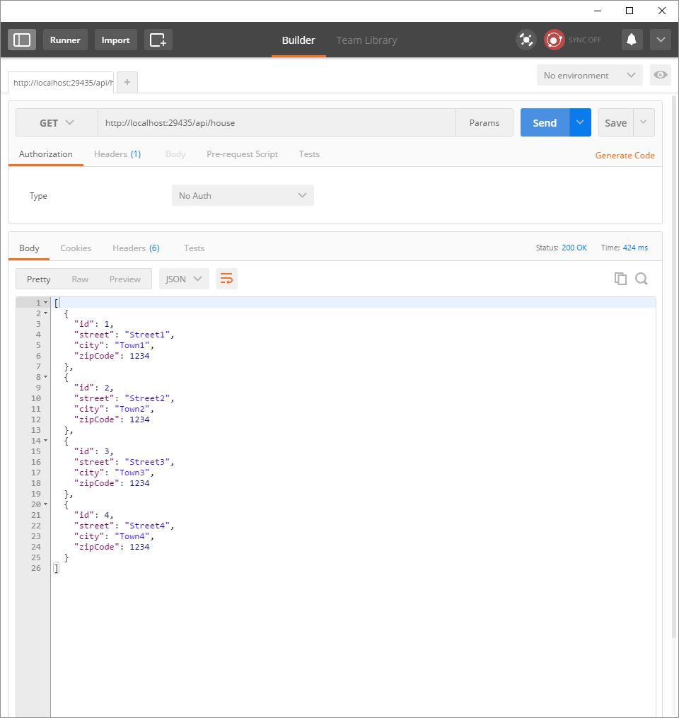 Create an ASP.NET Core 1.1 WebAPI